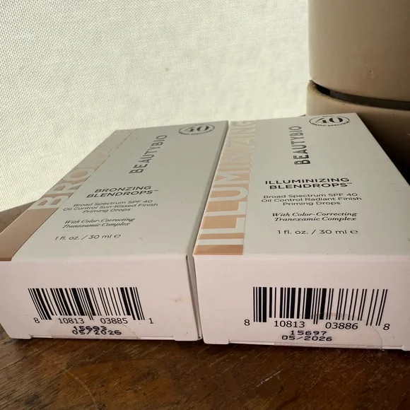 BeautyBio Bronzing and Illuminizing Blendrops Set
